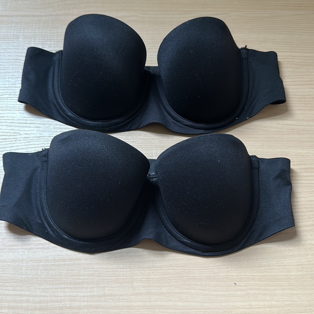 aerie Bundle of 2 Sunnie Strapless Bras 32B